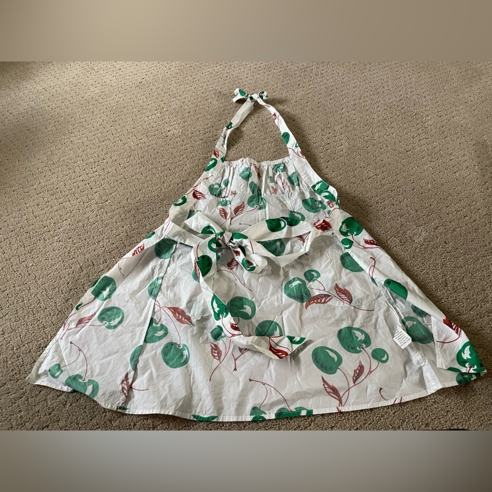 Cabi Green Cherry Apron - Picture 5 of 5